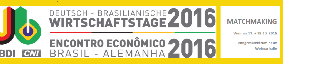 34. Deutsch-Brasilianischen Wirtschaftstage 2016 in Weimar